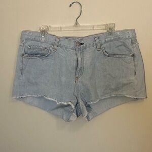 rag & bone Light Wash Denim Shorts